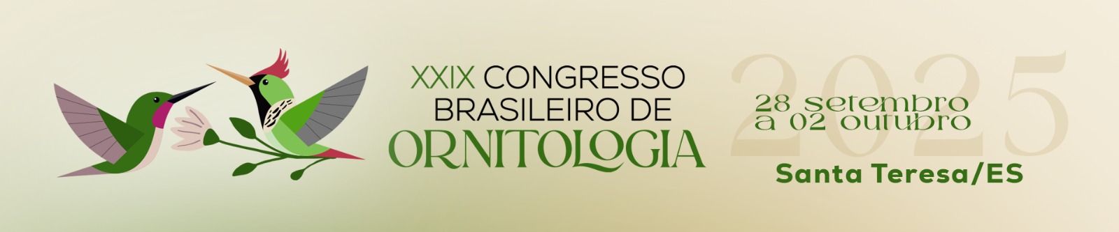 Congresso Brasileiro de Ornitologia